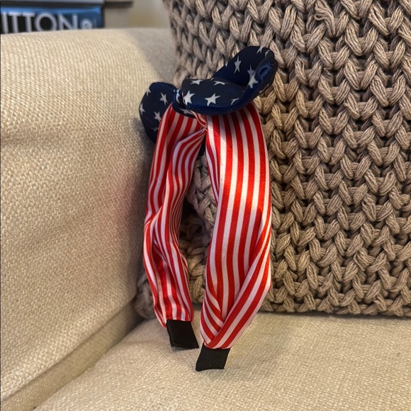 Patriotic Stars and Stripes Kids Headband - Picture 3 of 3